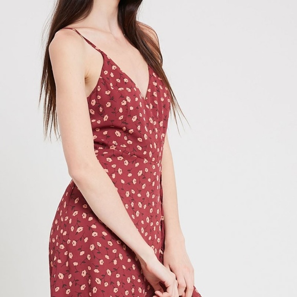 End Of Summer Sale!Ruffle Wrap Mini Dress - Picture 2 of 3